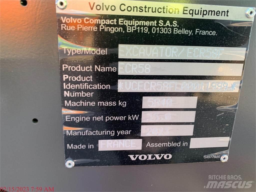 Volvo ECR58F Excavatoare pe șenile
