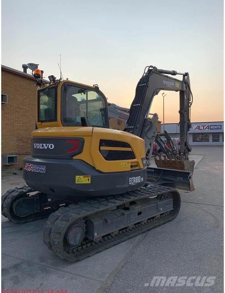 Volvo ECR88D Excavatoare pe șenile
