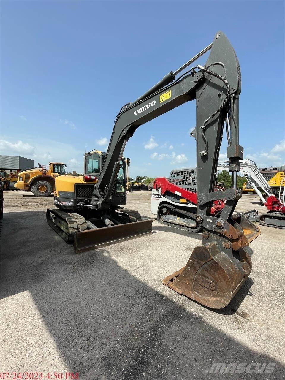 Volvo ECR88D Excavatoare pe șenile
