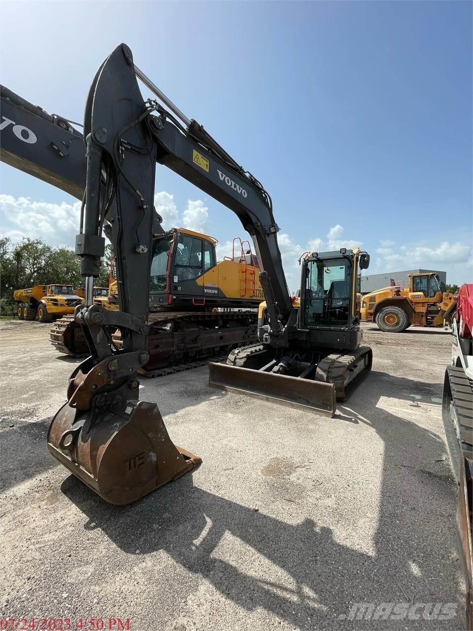 Volvo ECR88D Excavatoare pe șenile
