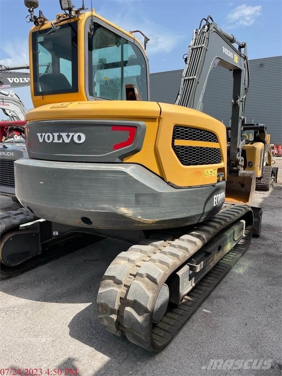Volvo ECR88D Excavatoare pe șenile
