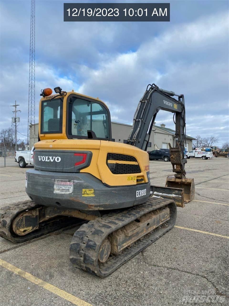 Volvo ECR88D Excavatoare pe șenile
