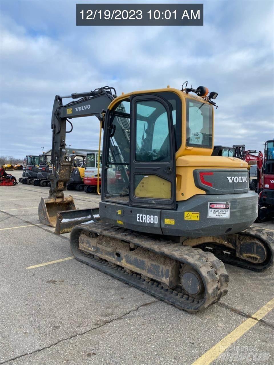 Volvo ECR88D Excavatoare pe șenile
