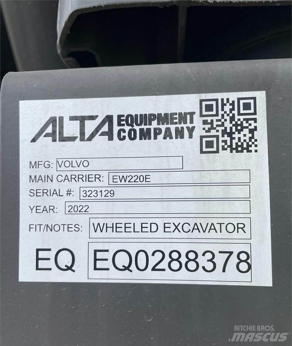 Volvo EW220E Excavatoare cu roti