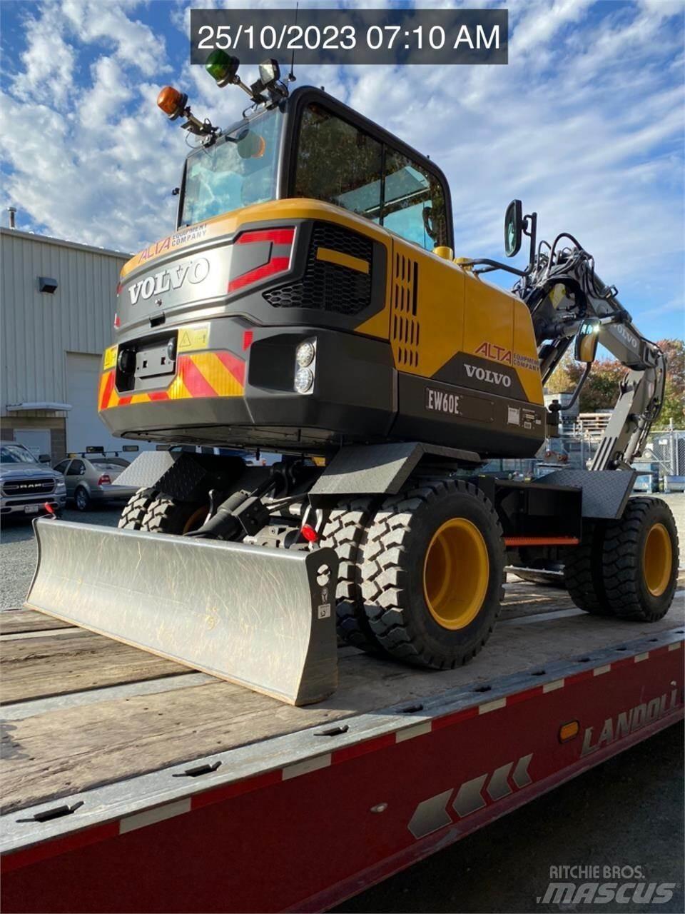 Volvo EW60E Excavatoare cu roti