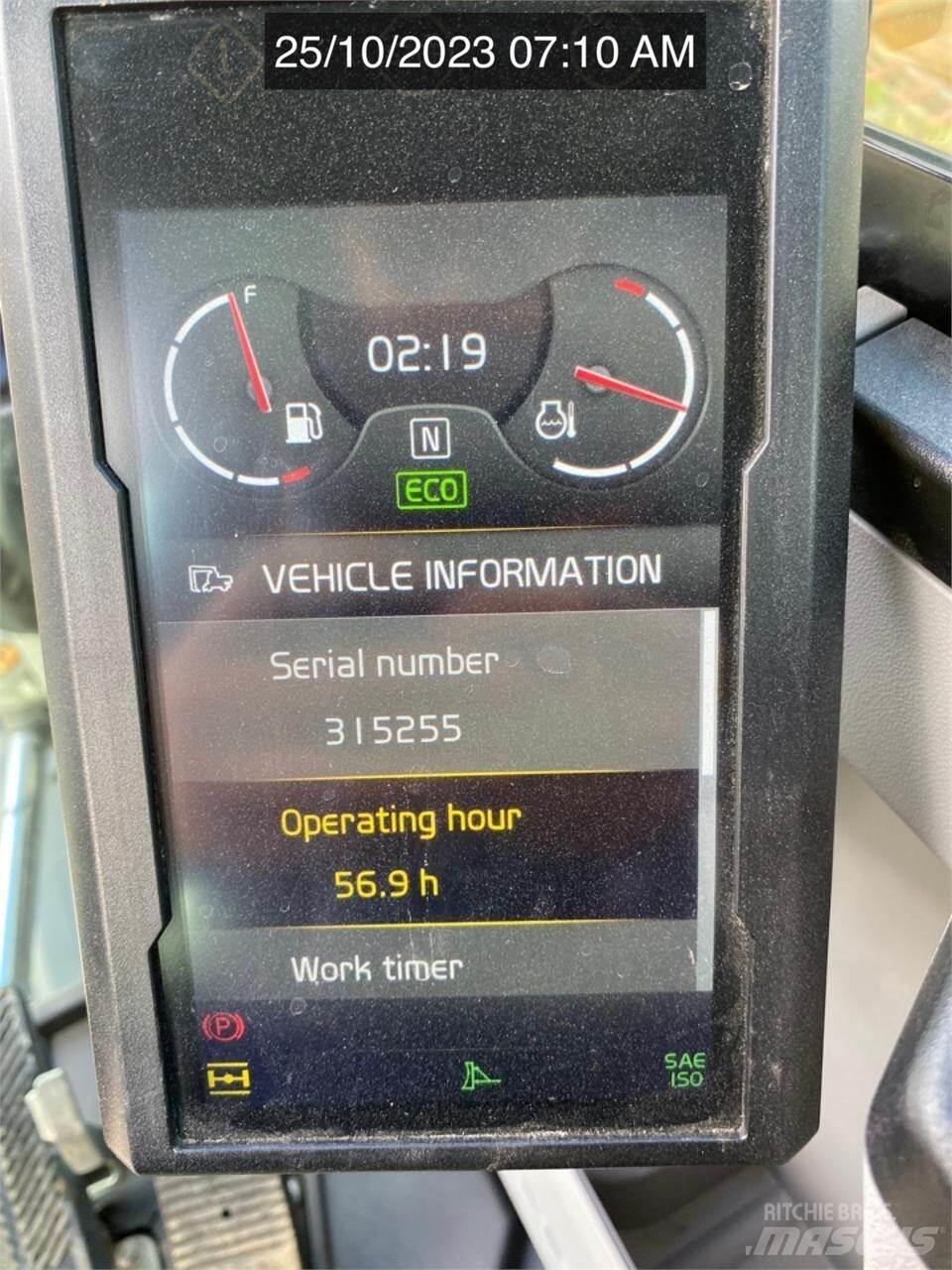 Volvo EW60E Excavatoare cu roti