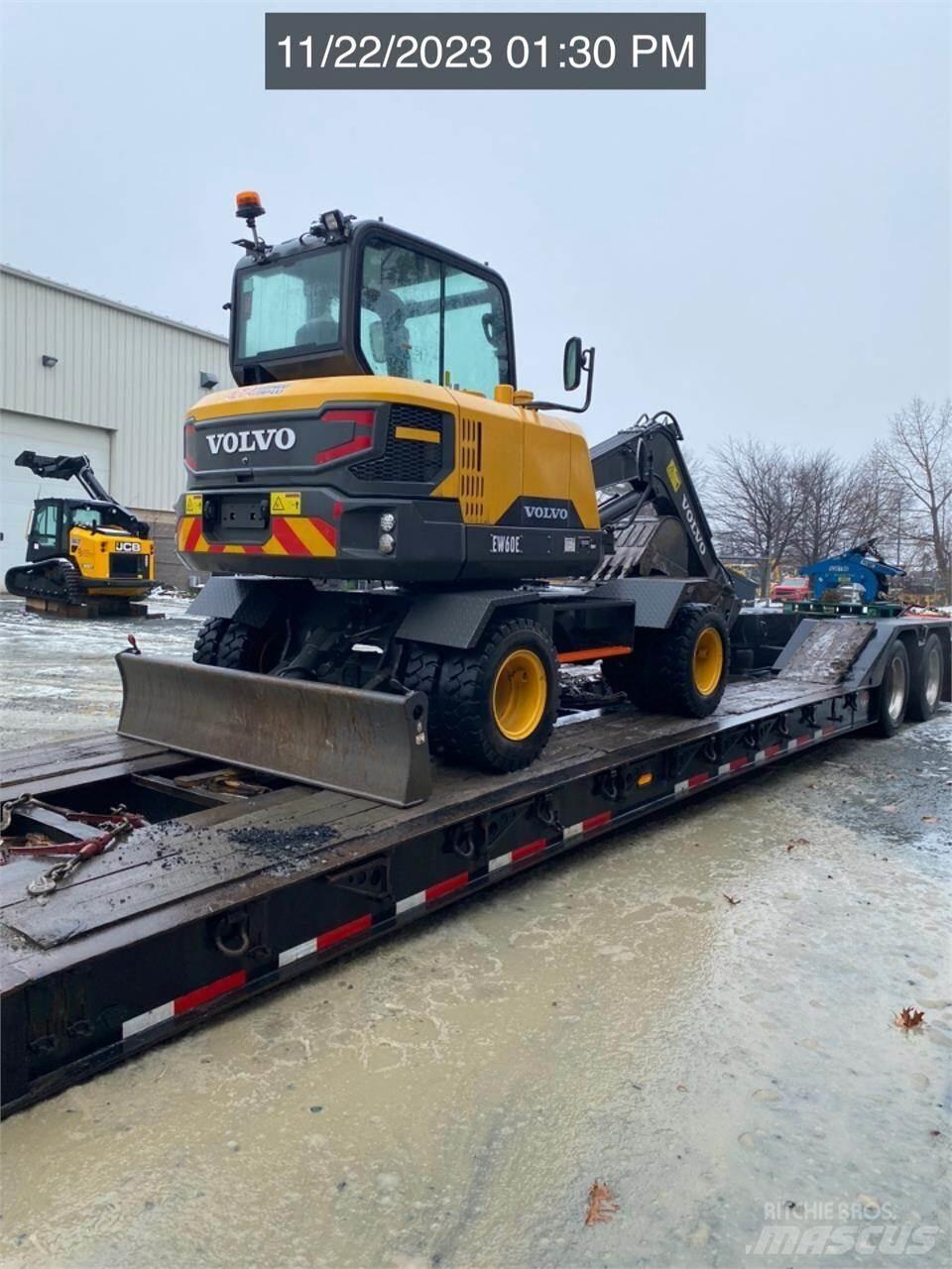 Volvo EW60E Excavatoare cu roti