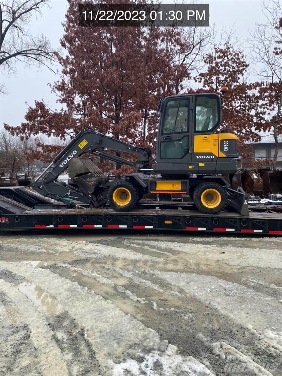Volvo EW60E Excavatoare cu roti