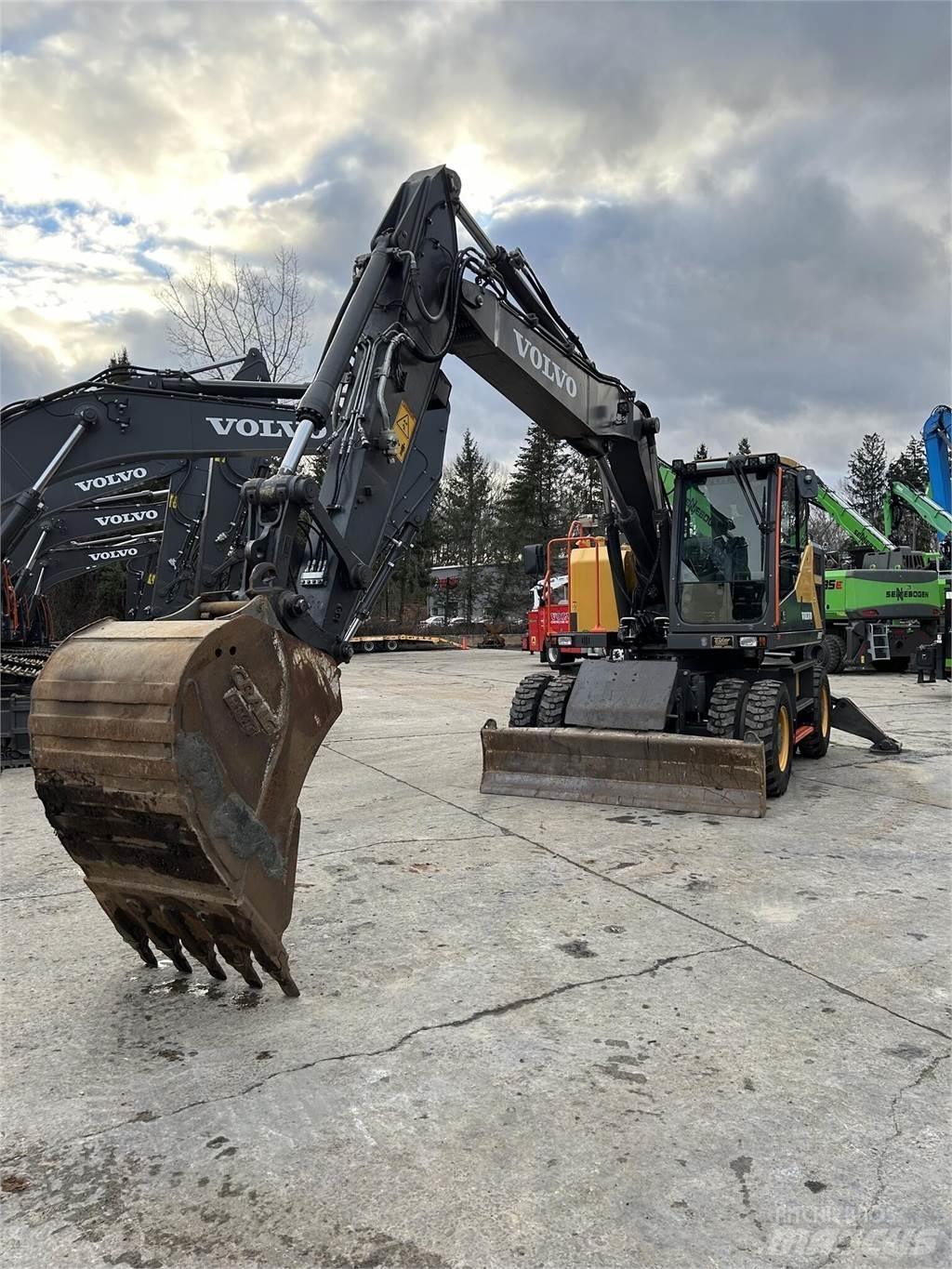 Volvo EWR170E Excavatoare cu roti