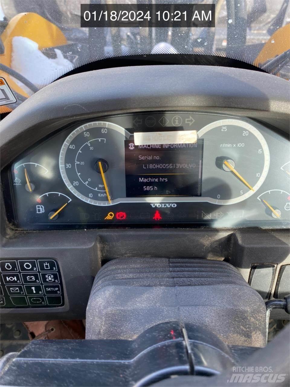 Volvo L180H Incarcator pe pneuri