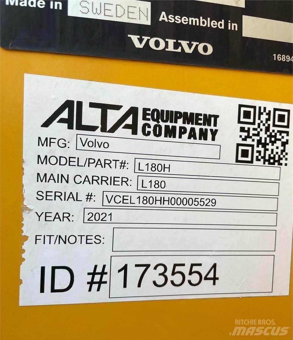 Volvo L180H Incarcator pe pneuri