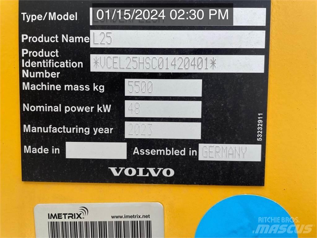 Volvo L25 Incarcator pe pneuri