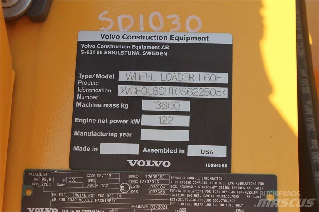 Volvo L60H Incarcator pe pneuri