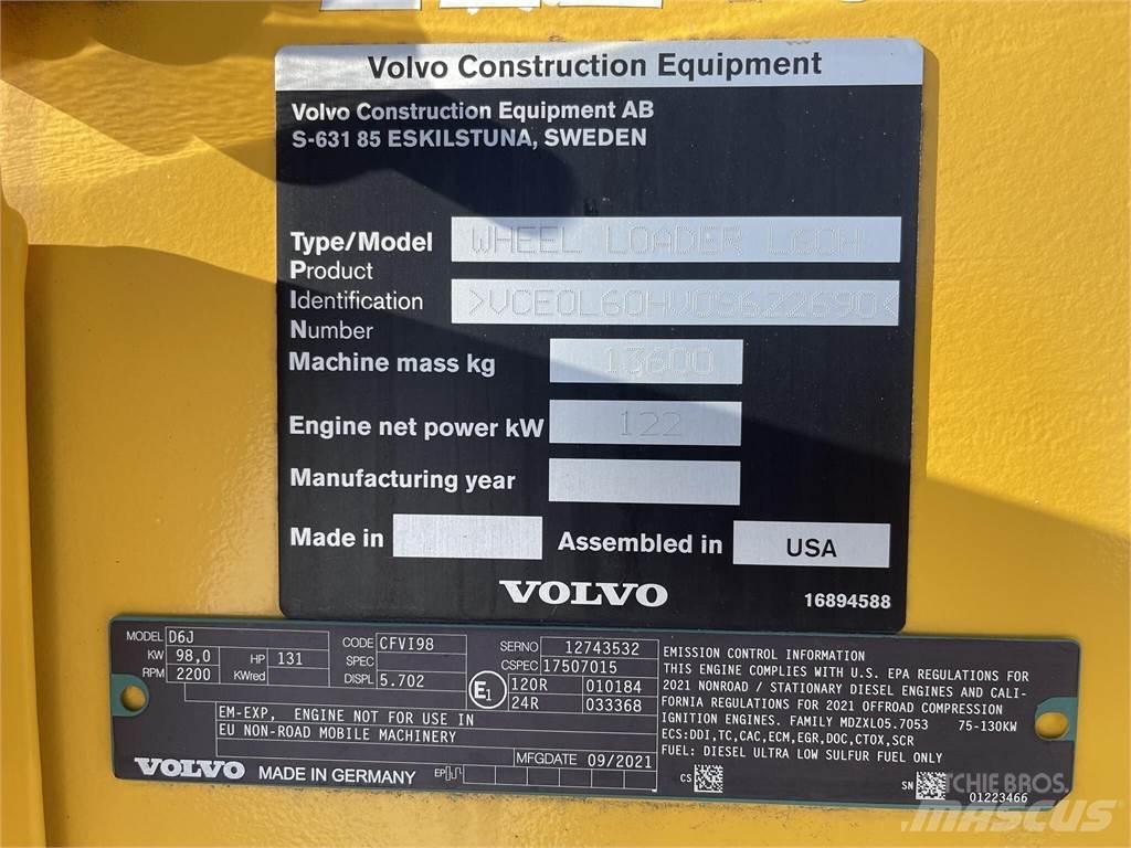 Volvo L60H Incarcator pe pneuri