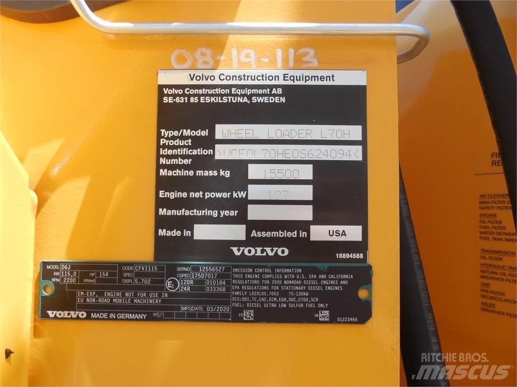 Volvo L70H Incarcator pe pneuri