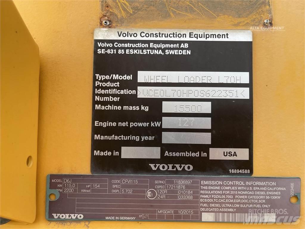 Volvo L70H Incarcator pe pneuri