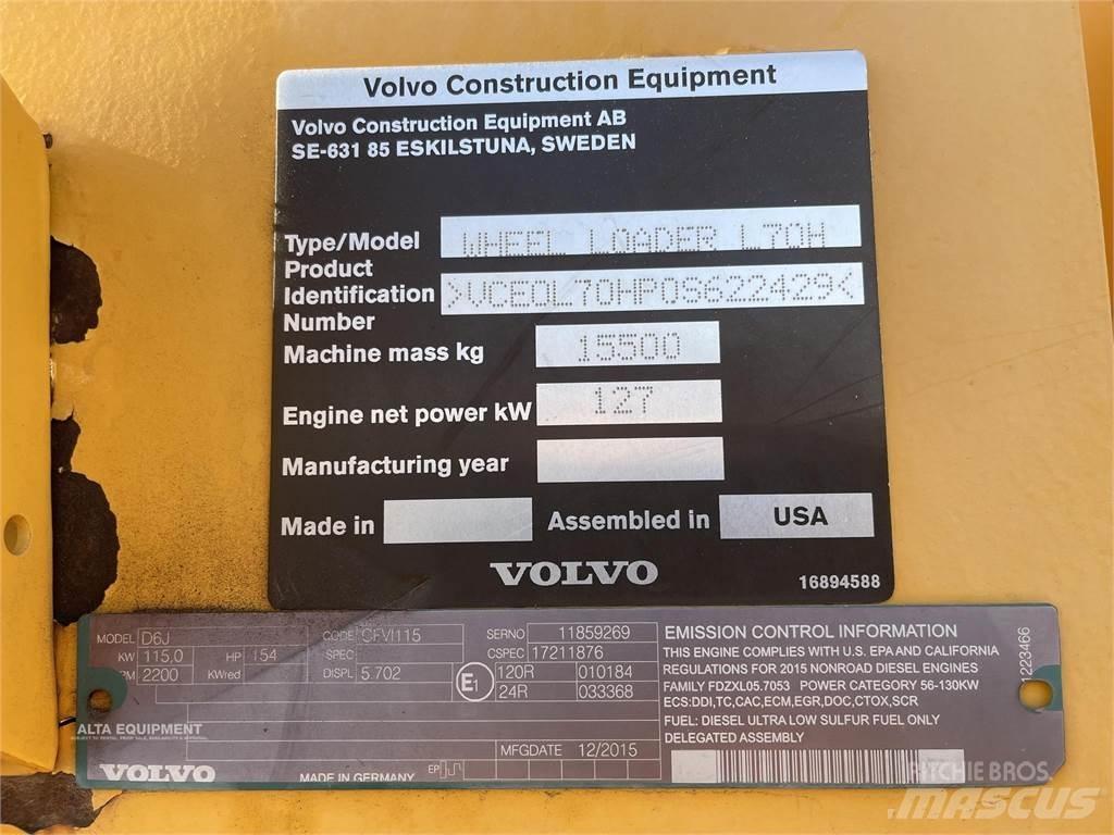 Volvo L70H Incarcator pe pneuri