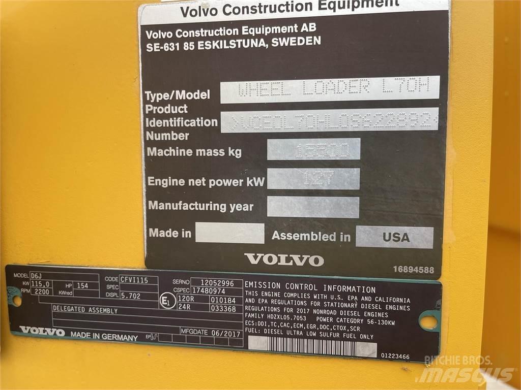 Volvo L70H Incarcator pe pneuri