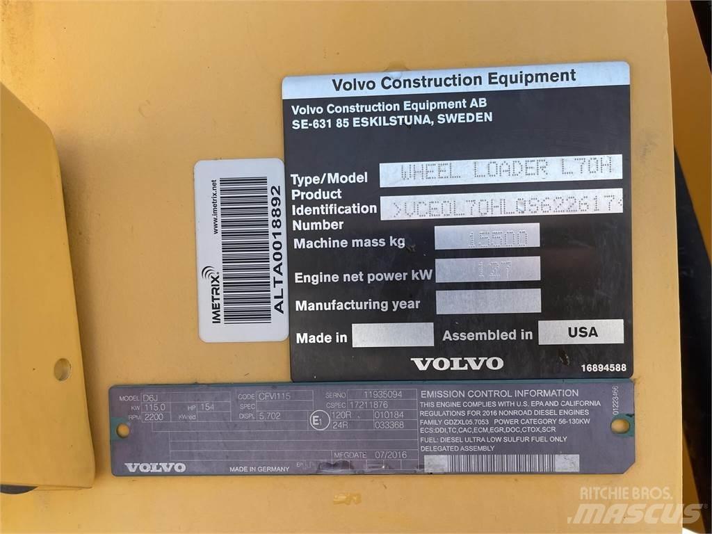 Volvo L70H Incarcator pe pneuri