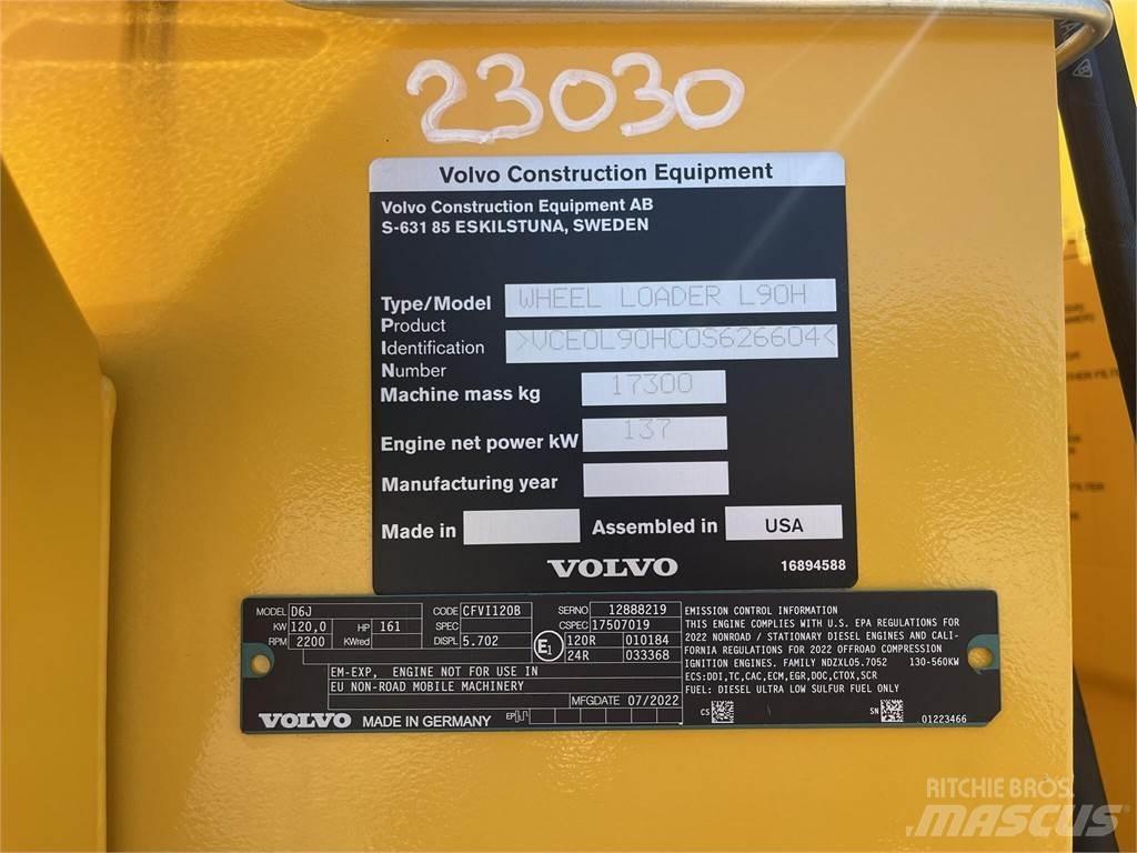 Volvo L90H Incarcator pe pneuri