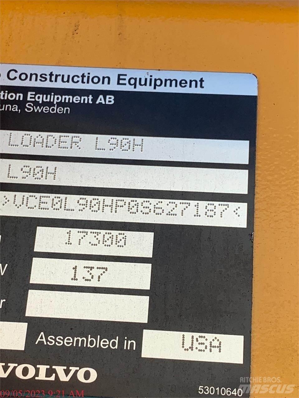 Volvo L90H Incarcator pe pneuri