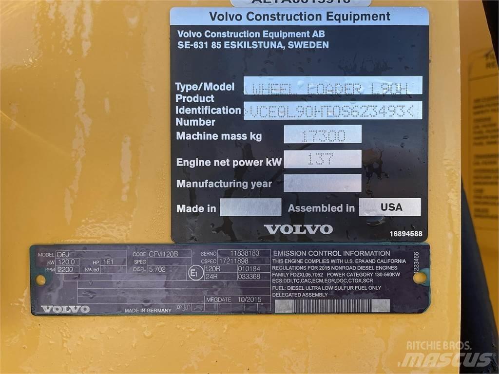Volvo L90H Incarcator pe pneuri