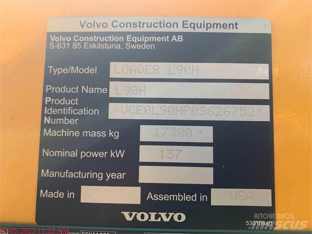 Volvo L90H Incarcator pe pneuri