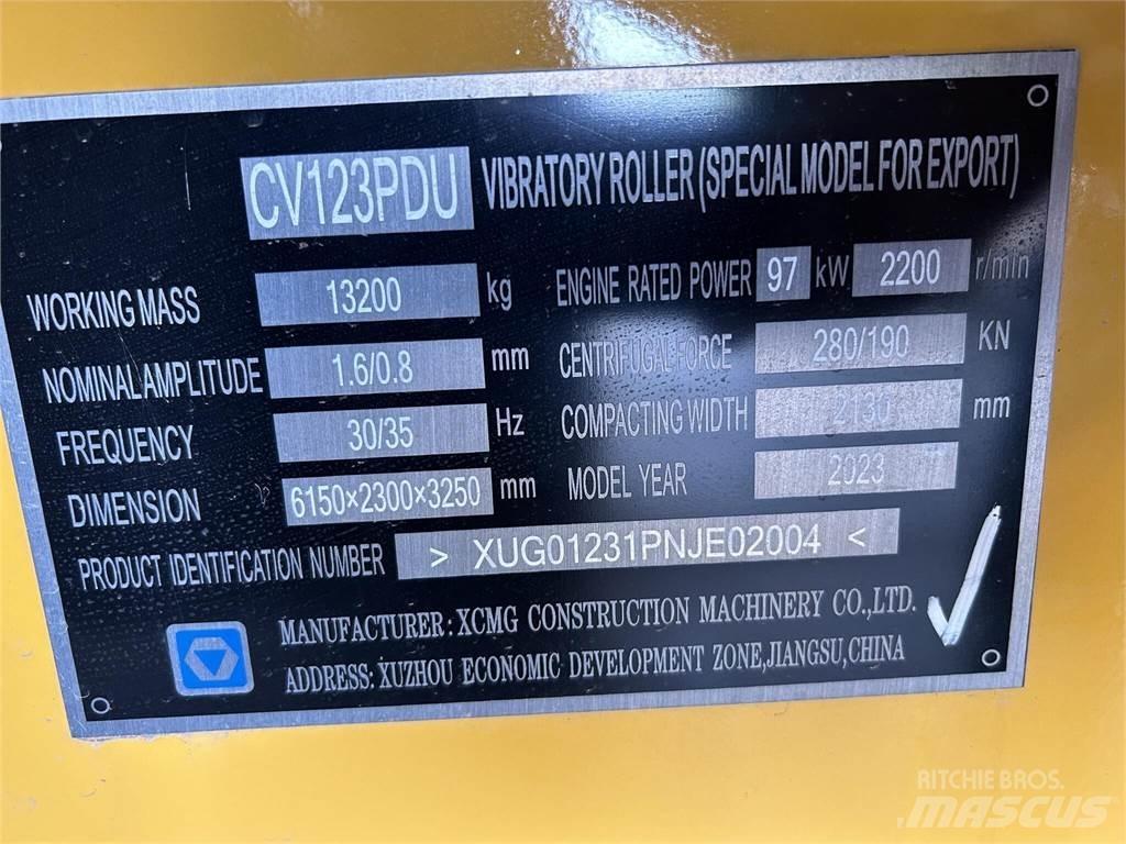 XCMG CV123PDU Cilindri compactori dubli