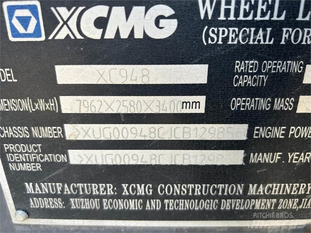 XCMG XC948 Incarcator pe pneuri