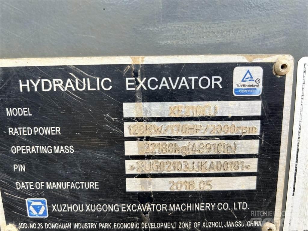 XCMG XE210CU Excavatoare pe șenile
