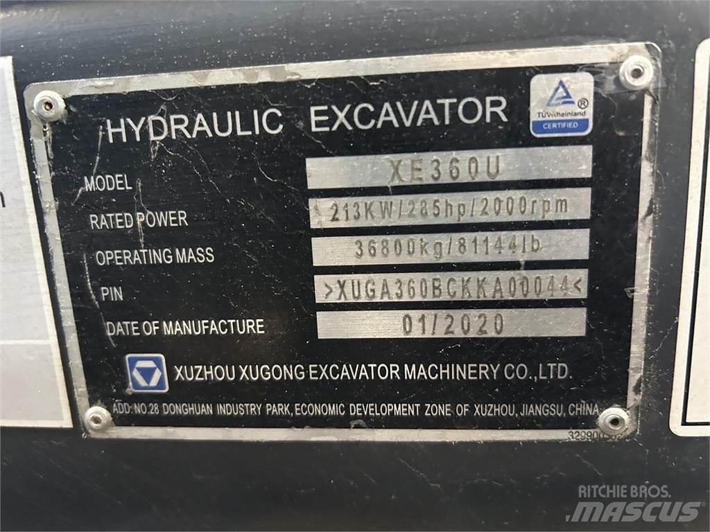 XCMG XE360U Excavatoare pe șenile
