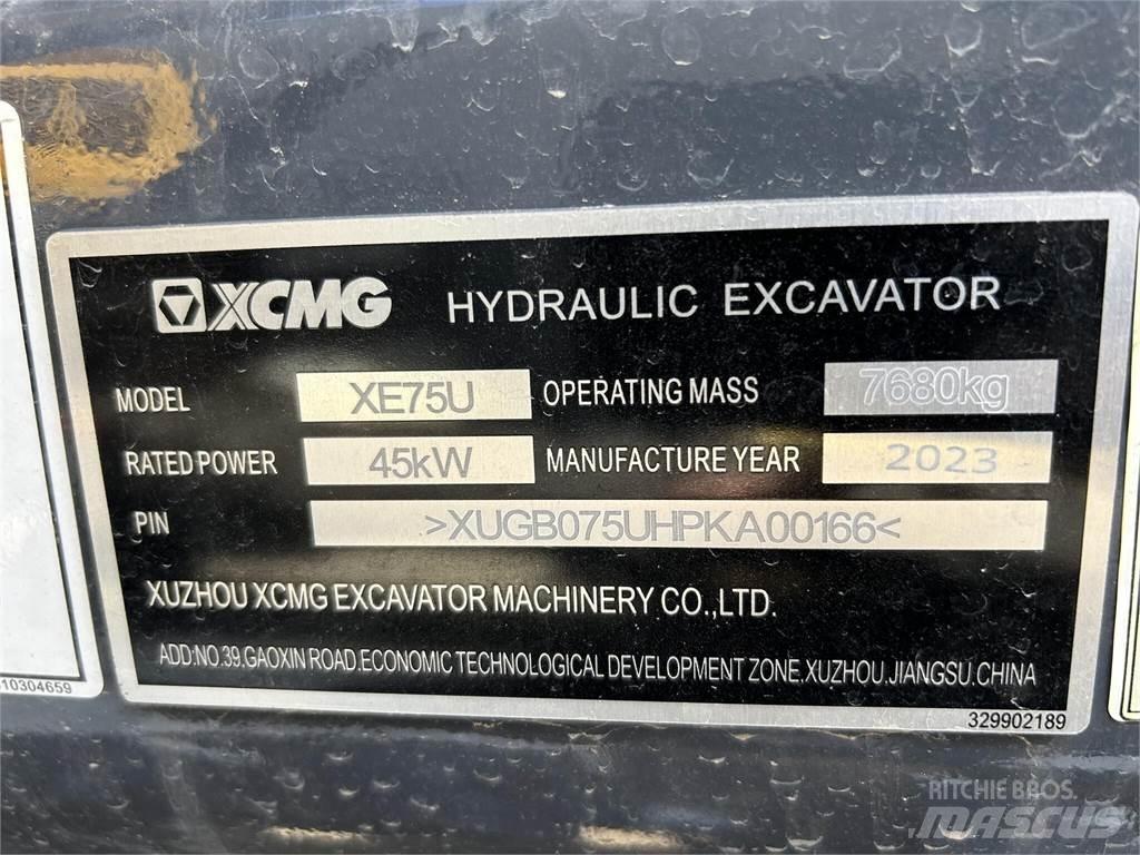 XCMG XE75U Excavatoare pe șenile
