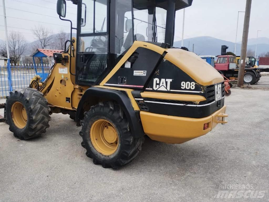 CAT 908 Incarcator pe pneuri