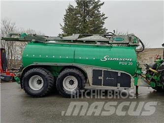 Samson PG 20 Ore de transport în forma lichida