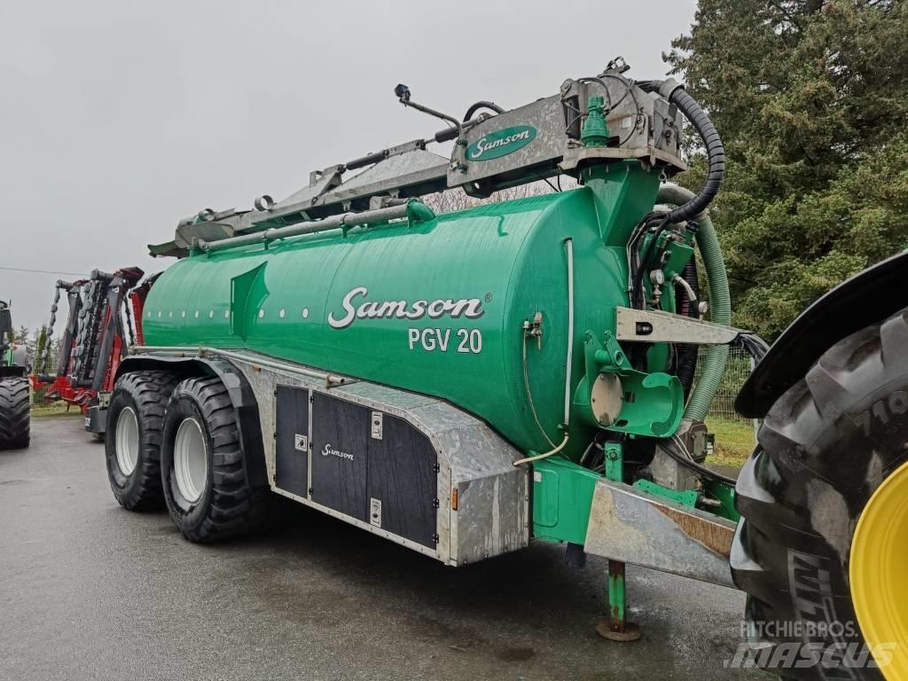Samson PG 20 Ore de transport în forma lichida