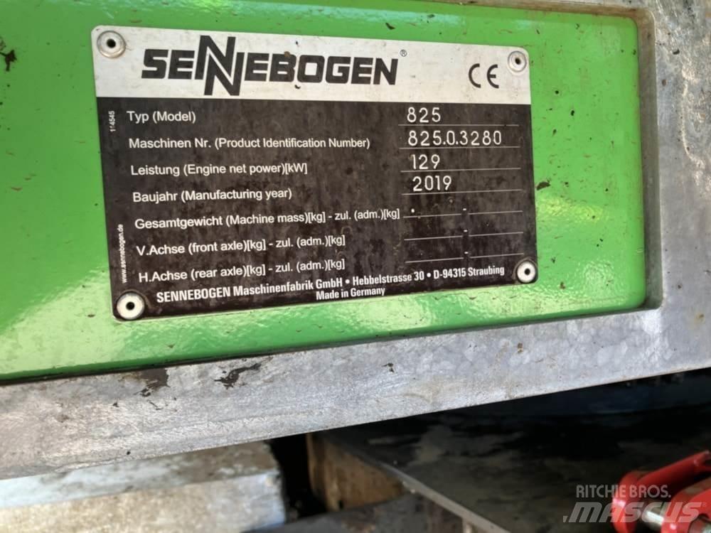 Sennebogen 825E Paleta de manipulare
