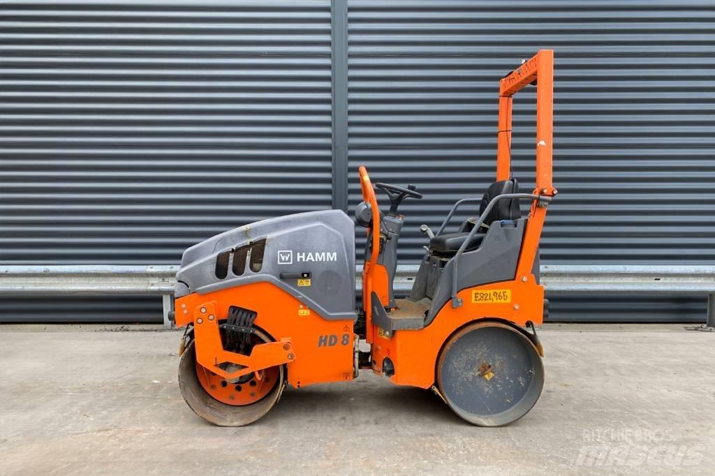 Hamm HD 8 VV Cilindri compactori dubli