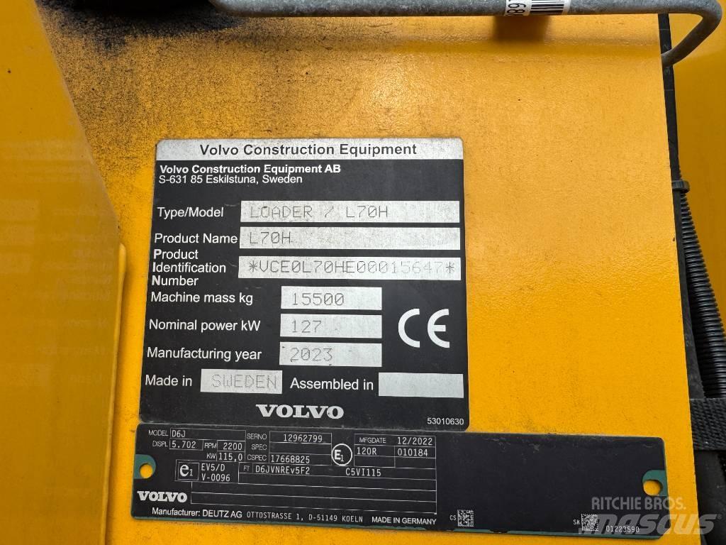 Volvo L 70 H Incarcator pe pneuri