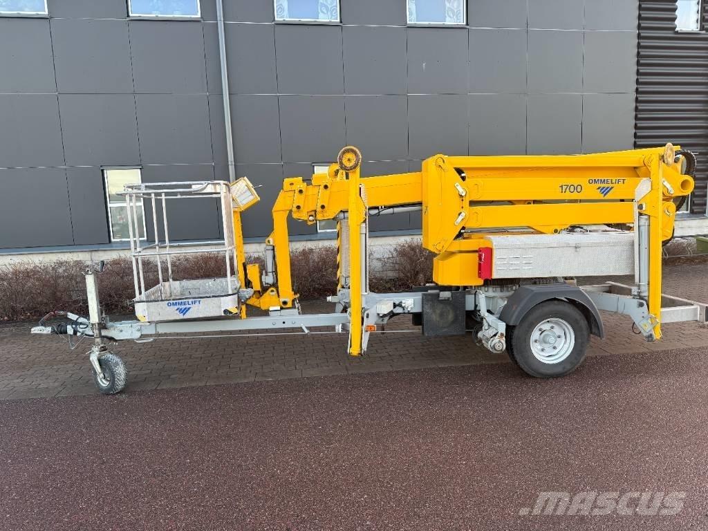 Omme 1700 EXB Platforme aeriene montate pe remorca