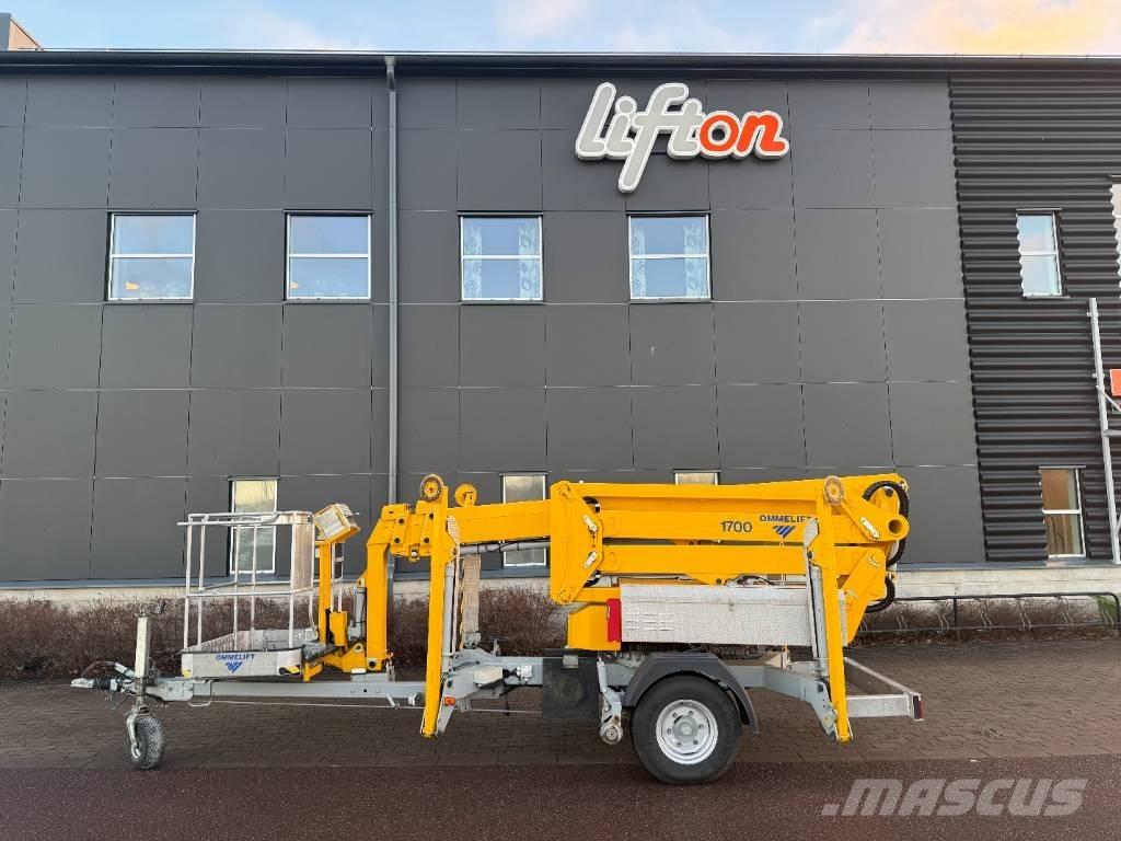 Omme 1700 EXB Platforme aeriene montate pe remorca
