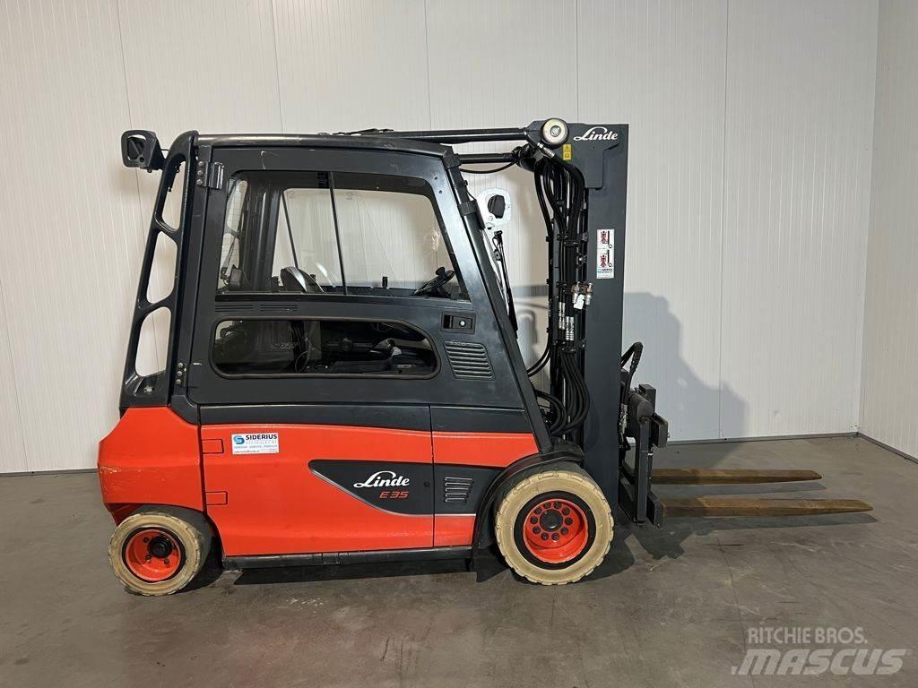 Linde E35L-01 Stivuitor electric