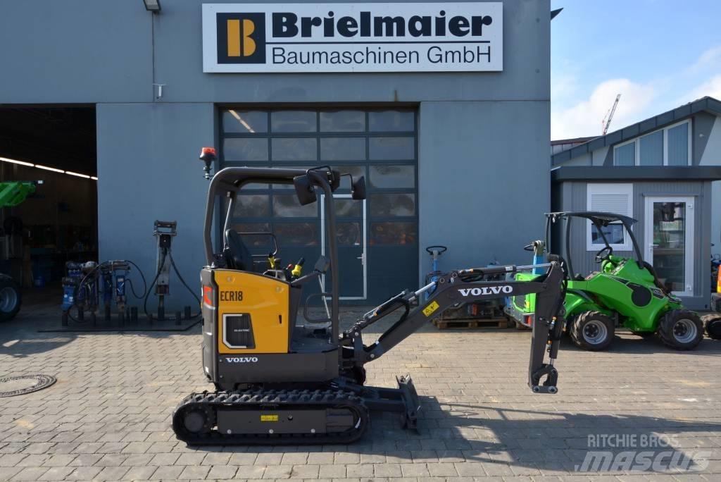 Volvo ECR18 electric Mini excavatoare < 7t