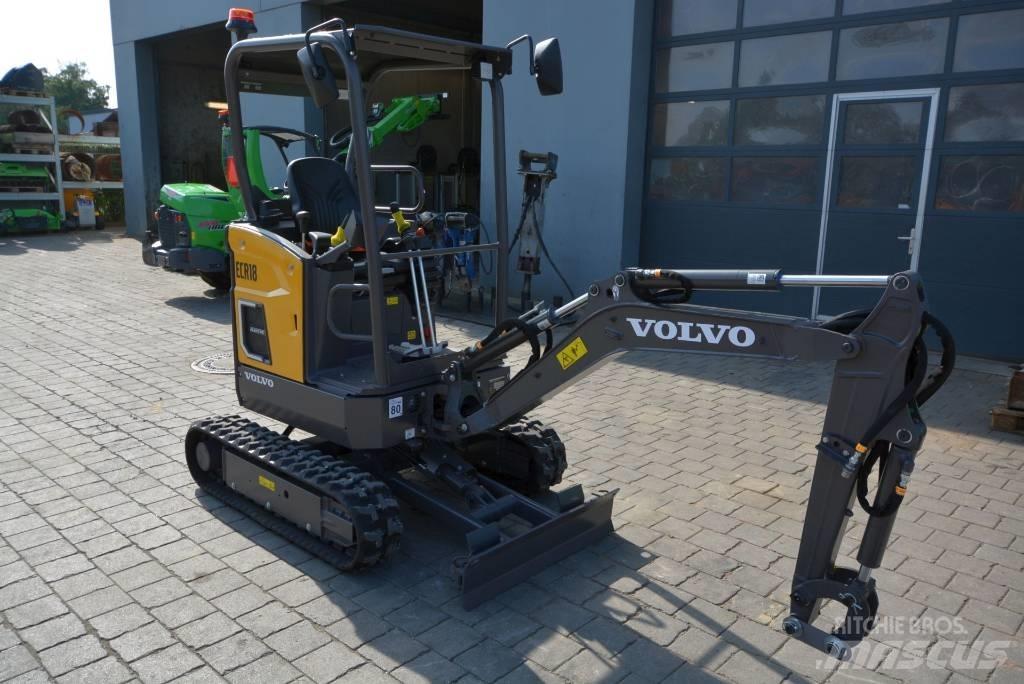 Volvo ECR18 electric Mini excavatoare < 7t