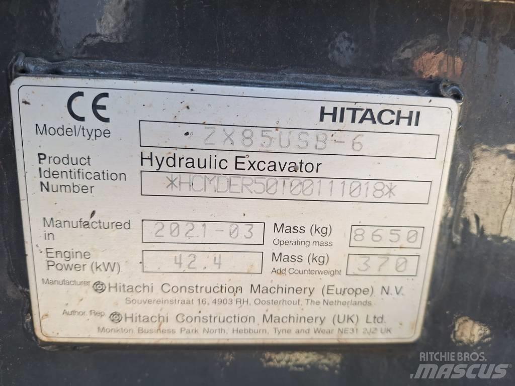 Hitachi ZX85USB-6 Excavatoare 7t - 12t