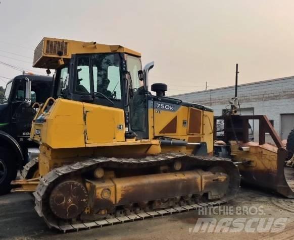 John Deere 750 K Buldozere pe senile