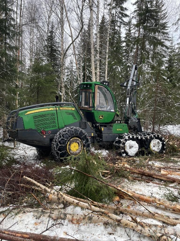 John Deere 1070 G Combine forestiere