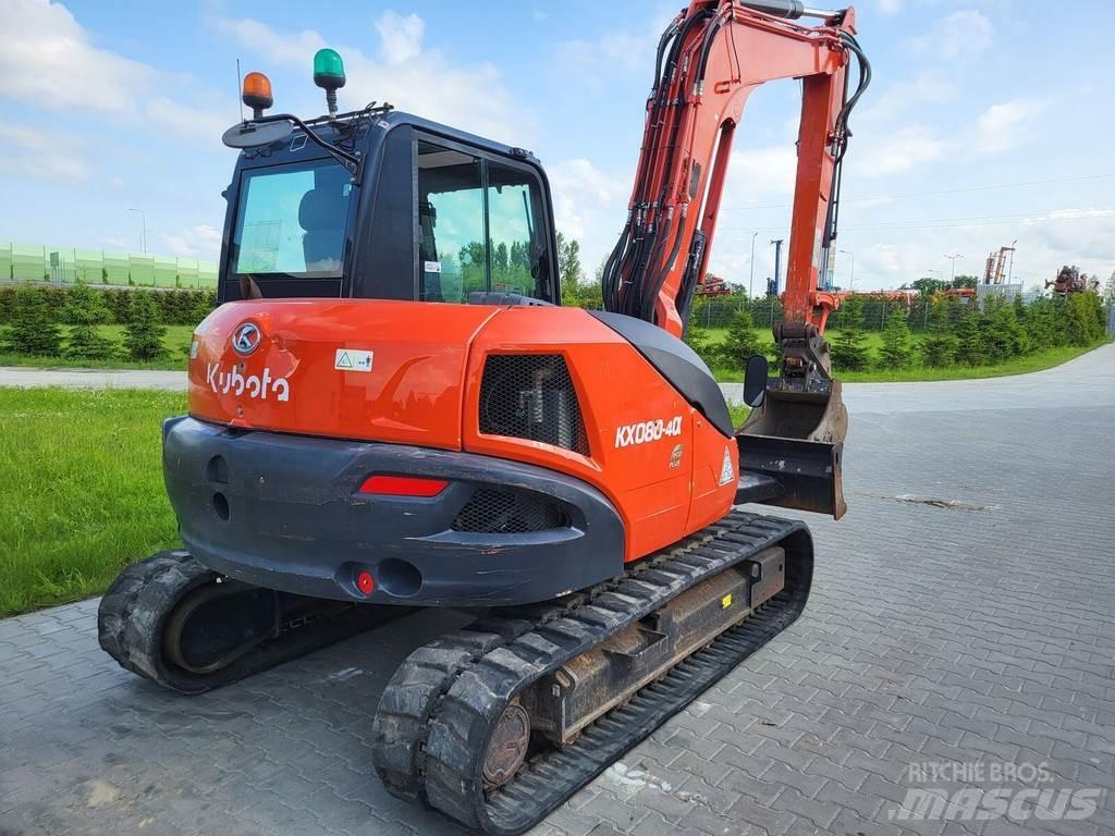 Kubota KX080-40 Excavatoare pe șenile
