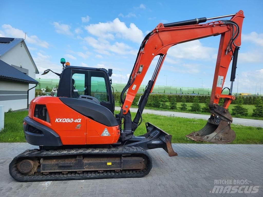 Kubota KX080-40 Excavatoare pe șenile
