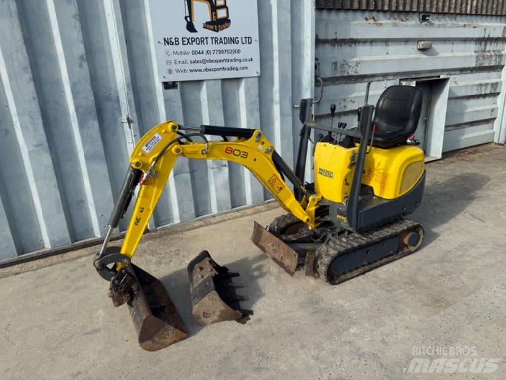 Wacker Neuson 803 Mini excavatoare < 7t