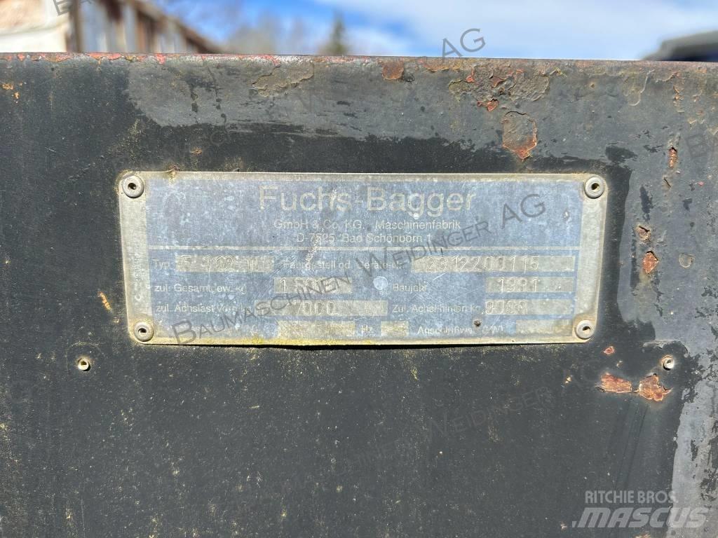 Fuchs F 112M Excavatoare cu cablu(Draglina)